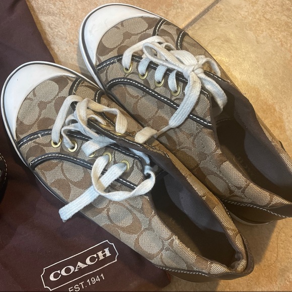 PreLoved Coach Purse and Sneaker Bundle - Picture 2 of 12